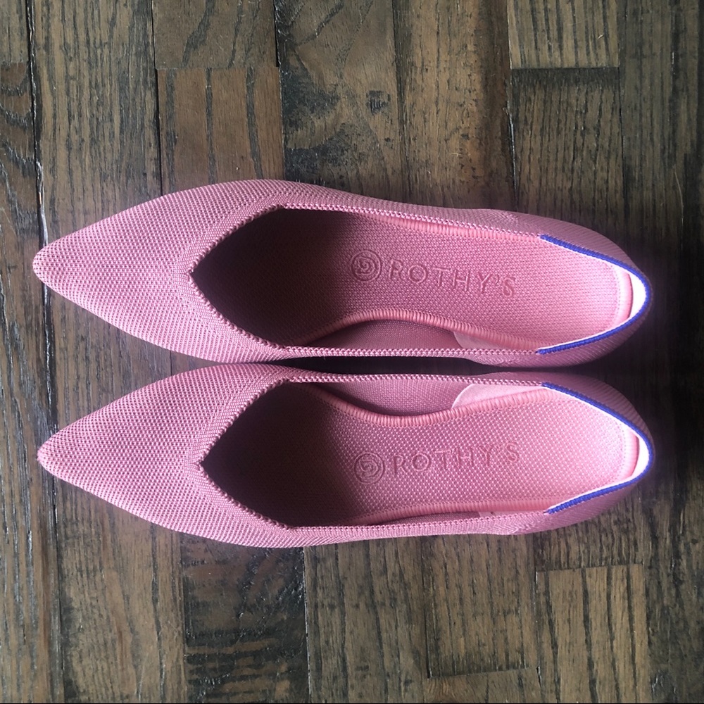 Rothys The Point in Rosebud Size 9
